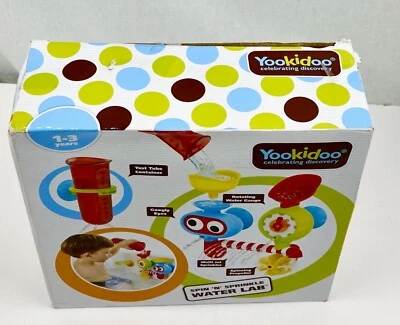 Juguete de baño para bebé Yookidoo - Spin 'N' Sprinkle Water Lab Juego de agua de 1 a 3 años Foto 1 de 4
