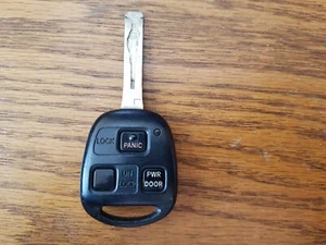 OEM LEXUS RX330 RX350 RX400H COMBO HEAD KEY REMOTE FOB FCC: HYQ12BBT  3-BTN GOOD - Bild 1 von 8
