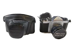 Honeywell Pentax Heiland H3 35mm SLR Film Camera with 55mm Lens with Case - Picture 1 of 9