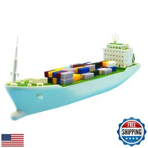 INQUWAN DIY Racing Boats Container Vessel Battery Powered Ship Model Educatio - Picture 1 of 5