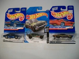 Hot Wheels '99 1. Auflage 1970 CHEVELLE SS ~ '65 IMPALA LOWRIDER & '68 CHEVY NOVA - Bild 1 von 6