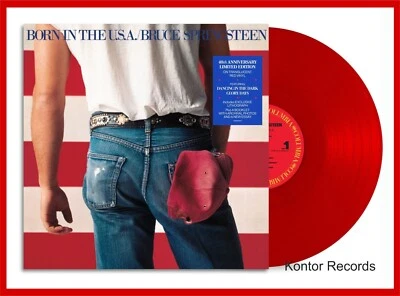 Bruce Springsteen "born in the usa" limited red Vinyl LP NEU Album 2024 Reissue - Bild 1 von 2