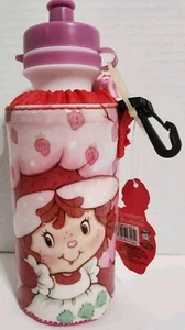 Strawberry Shortcake Plastic Water Bottle Container Kawaii New - Picture 1 of 6