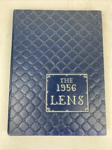 1956 WASHINGTON HIGH SCHOOL Portland Oregon Original YEARBOOK Annual Lens - Picture 1 of 16
