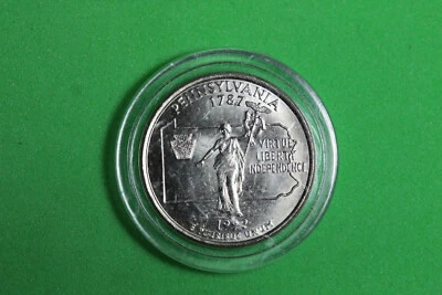 1999 - D Mint - Pennsylvania State Quarter P00341 - Image 1 of 2