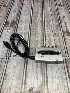 Behringer Uphono UF0202 Silver Ultracompact 2x2 USB 1.1 Audio Interface -B03 - Picture 1 of 3