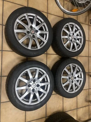 ALUFELGEN7Jx16 WINTERREIFEN 195/55R16 HERST.:ANZIO KBA 46865 ALFA/FIAT/OPEL/SAAB - Bild 1 von 4