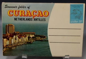 CURACAO NETHERLANDS ANTILLES SUVENIR FOLDER 12 POST CARD 1960's 1-125 - Picture 1 of 10