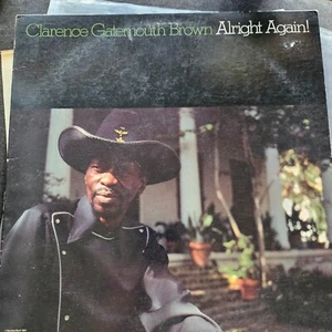 Clarence Gatemouth Brown "Alright Again!" 1981 Rounder Records 2028 LP Vinyl - Picture 1 of 4