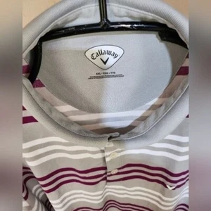 Callaway Embroidered Golf Multicolored Sz. XL Polo - Picture 1 of 10