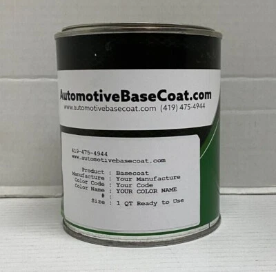 Kia Basecoat Paint -  Ready to Spray - 1 Quart Foto 1 de 2