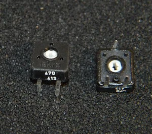 5 X (5 pieces) 470R single turn trimmer 413 style pitch 5mm x 10mm (L2057) - Picture 1 of 2