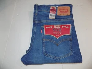 LEVI 502 REGULAR TAPER STRETCH JEANS BOYS HUSKY SIZE 20 (38 X 29) NWT - Picture 1 of 6