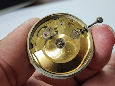 Gruen Precision USED FHF-908 AUTOMATIC WATCH MOVEMENT sold as is. - Image 1 of 4