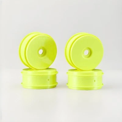 🔥Vintage🔥Team Associated 89153 RC8 Wheels Yellow - Image 1 of 3