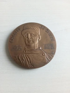 MÉDAILLE BRONZE CENTENAIRE GENERAL DE GAULLE APPEL 18 JUIN. NUMÉROTÉE - Picture 1 of 2