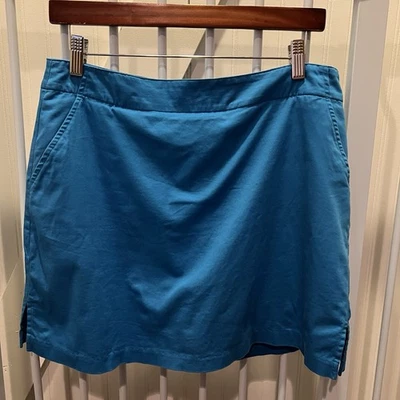 Lady Hagen Golf Skort Size 10 Vibrant Blue Color with Pockets - Image 1 of 4