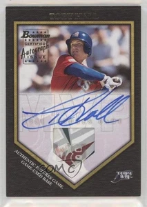 2002 Bowman Futures Game Auto Base Toby Hall #FGAB-TB Auto - Picture 1 of 4