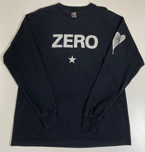Vintage Smashing Pumpkins Zero Long Sleeve T-shirt Sz XL Giant Tag USA 90s - Picture 1 of 10