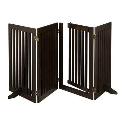 Absperrgitter Treppenschutzgitter Hundeschutzgitter Schutzgitter mit Tür - Bild 1 von 4