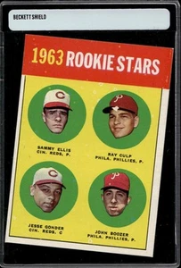 1963 Topps #29a 1963 Rookie Stars - Foto 1 di 2