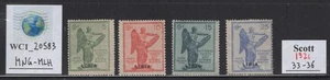 WC1_20583. ITALIAN COLONIES:LIBIA. 1921 VICTORY set. Sc. 33-36. MNG-MLH - Picture 1 of 1