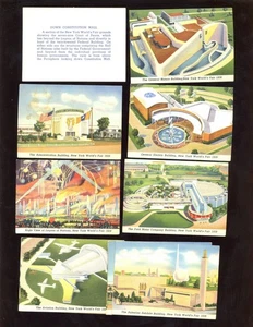 1934 Chicago World's Fair Card Lot 15 Different NRMT - Picture 1 of 1