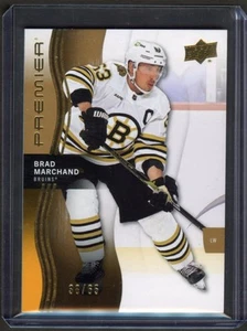 2023-24 Upper Deck Premier Gold #29 Brad Marchand/65 - Imagen 1 de 2