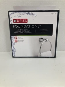 Delta FND46-PC Foundations Handtuchring, verchromt - Bild 1 von 2