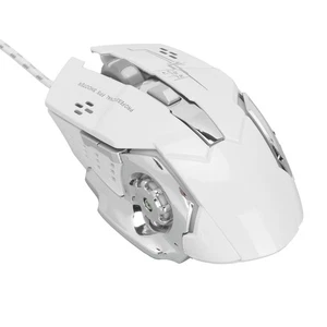 Wired Mouse 6‑Button USB Port Gaming Luminous Ergonomic Optical Computer - Picture 1 of 22