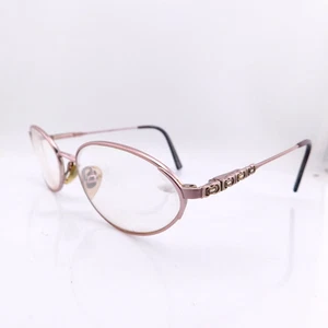 Salvatore Ferragamo Eyeglasses FRAMES ONLY 54-18 Cateye Full Frame Metal Copper - Picture 1 of 11