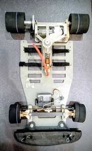 1989 Team Associated Rc10l SS Super Speedway HUB Graphite Axle,Roar RC Formula 1 - Picture 1 of 17