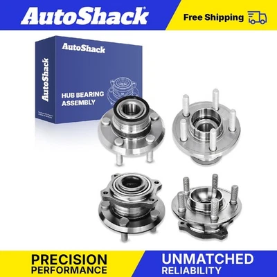 Front Rear Wheel Hub Bearing Assemblies for 2006-2009 Dodge Charger - Imagem 1 de 2