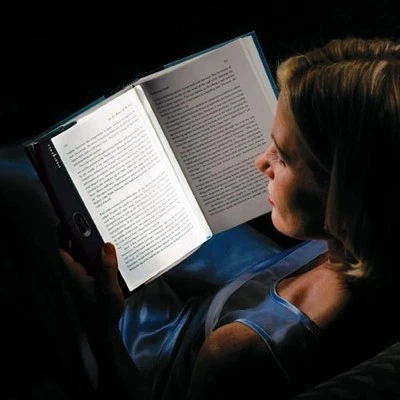 LED Buchlampe Lesehilfe Buchleuchte Leselampe Lesezeichen einstellbar MagicLight - Bild 1 von 4