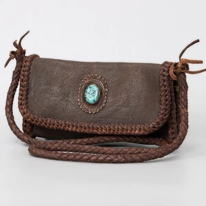 AD American Darling Monedero Grano Completo Cuero Genuino Western Mujer Bolso | - Imagen 1 de 35