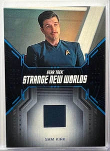 Sam Kirk Kostüm Reliktkarte RC19, Star Trek Strange New Worlds Staffel 1 - Bild 1 von 2