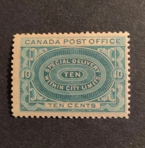 Sello de entrega especial de Canadá Scott #E1, MNH/OG, F - Imagen 1 de 2