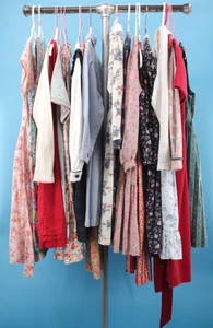 Vintage 80er 90er Mädchen Paket 19 *WIE BESEHEN* meist Laura Ashley verschiedene Größen Kleidung - Bild 1 von 21