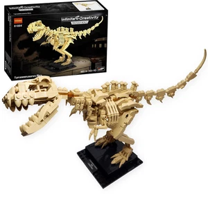 Tyrannosaurus Rex Dinosaur Fossil Building Block Set - Skeleton Construction Toy - Picture 1 of 9