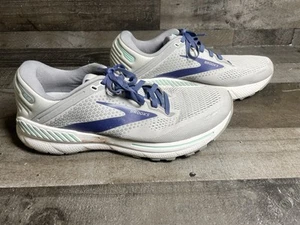 Brooks Adrenaline Shoes GTS 22 Women’s 12 B Gray Lavender Running Sneakers - Bild 1 von 7