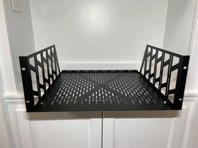 Middle Atlantic RSHSUB-4X Rack Shelf | 4 Space 4U | 17.5" Deep - All Accessories - Image 1 of 4