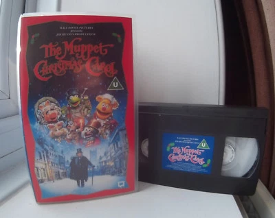 The Muppet Christmas Carol - starring Michael Caine & The Muppets VHS Video Tape - Image 1 of 3
