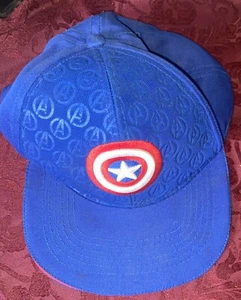 Marvel Captain America Cap Mütze Schild Logo bestickt Avenger verstellbar - Bild 1 von 5