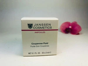 Janssen Couperose Fluid - Fluide Soin Couperose 25 Ampoules  (2ml each) New - Imagen 1 de 1