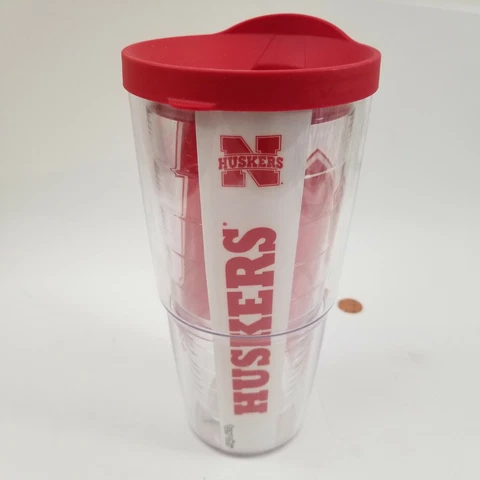 University Of Nebraska Corn Huskers Tervis Cup Tumbler Double Wall Cover