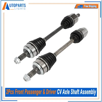 Eje delantero izquierdo y derecho CV 2 piezas tracción delantera izquierda y derecha para Acura TL 2009-2011 3,5 L V6 Foto 1 de 4