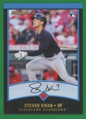 2022 Topps Throwback Thursday TBT Set #17 Card #49 STEVEN KWAN RC Guardians - Image 1 of 2