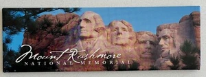Mount Rushmore National Memorial horizontaler Kühlschrankmagnet 1,5x5 Zoll - Bild 1 von 3