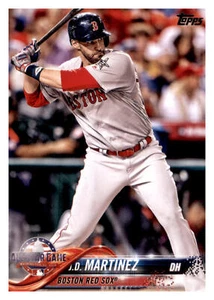 2018 Topps Update #US23a J.D. Martinez Mint - Picture 1 of 2