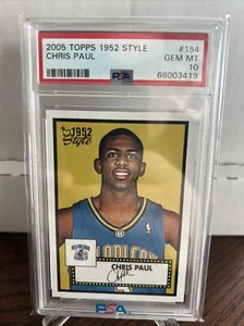 2005 Topps 1952 Style #154 Chris Paul PSA 10 pop 44 - Picture 1 of 3